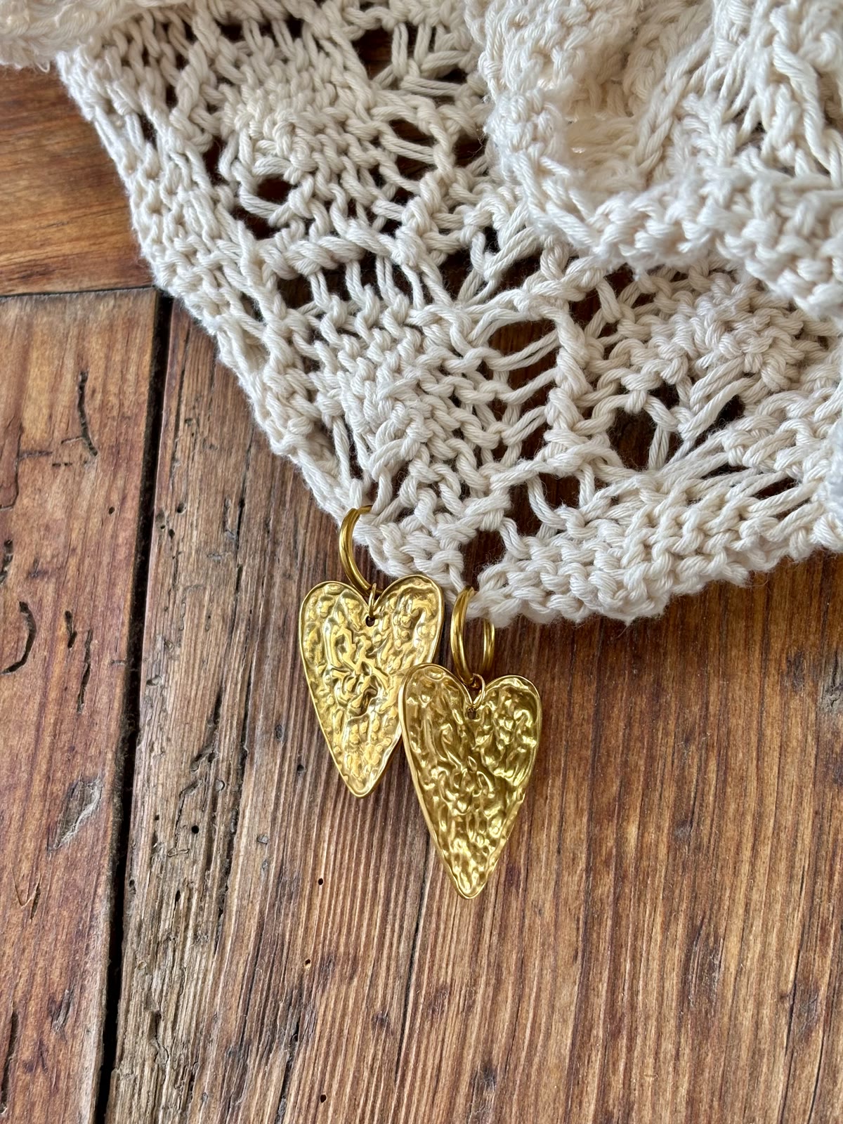 Boucles Jeanne, monture dorée