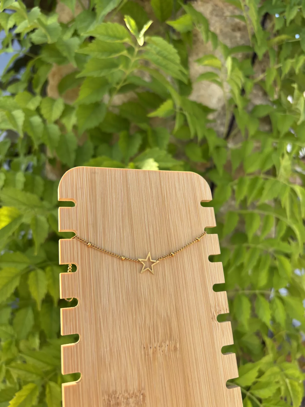 Bracelet Juliette, monture dorée