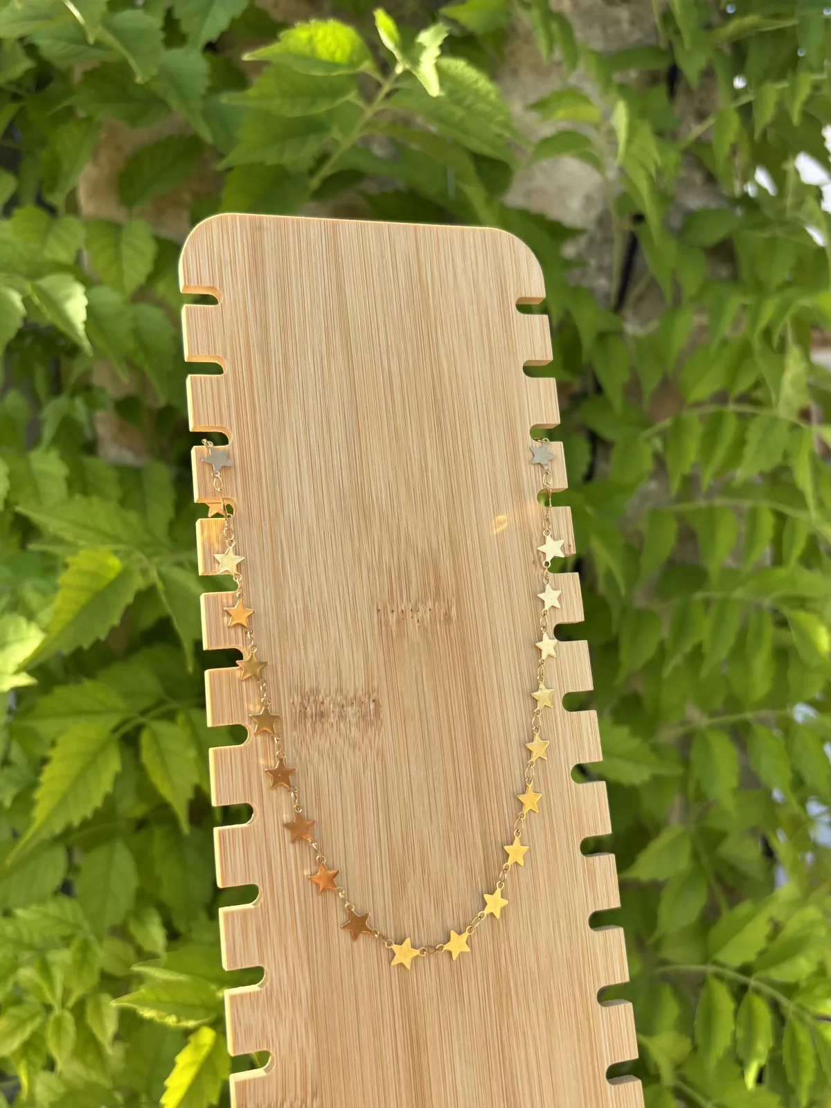 Collier Apolline, monture dorée